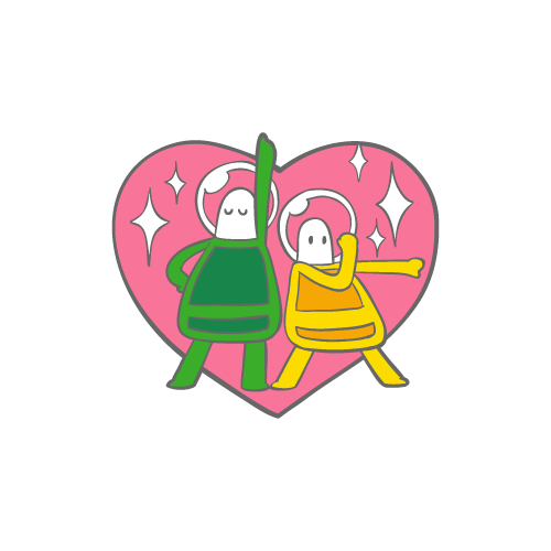 Lovers in a Dangerous Spacetime