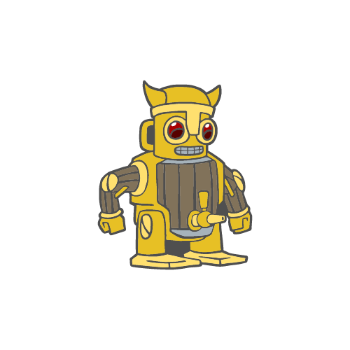 Helpful Keg Robot