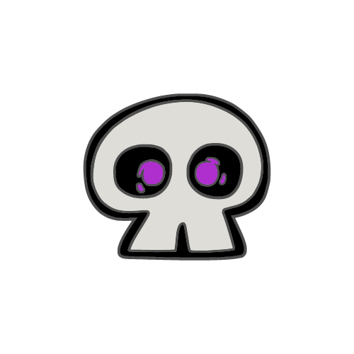 Skull Brooch