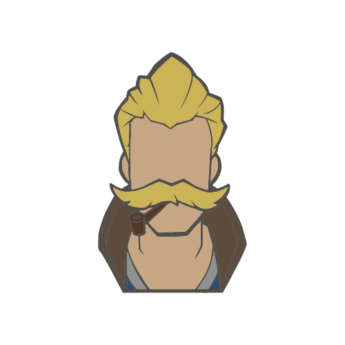 Ashen - Mustachioed