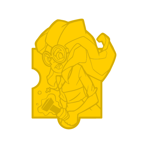 Gold Grace Puzzle Piece
