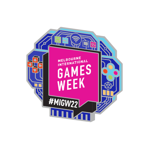 GameMelbourne AR Activated Pin