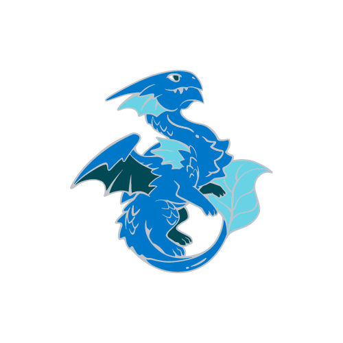 Blue Baby Dragon