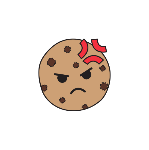 Angry Cookie Emoji