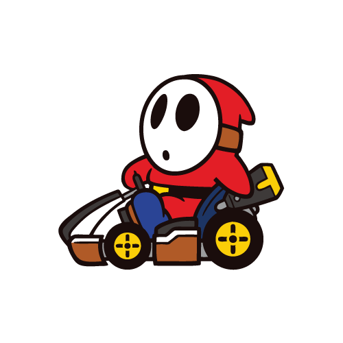 Mario Kart Shy Guy