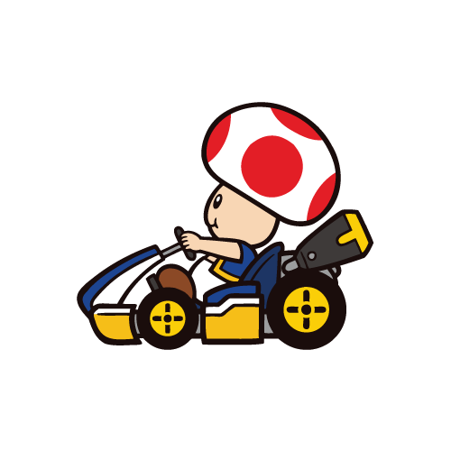 Mario Kart Toad