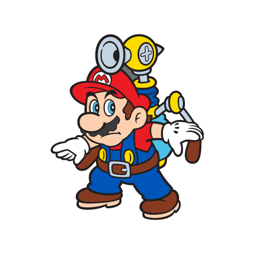 Super Mario Sunshine Mario